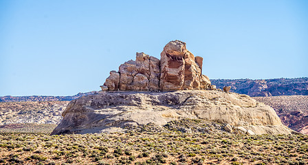 Image showing canyon geological formations in utah and arizona