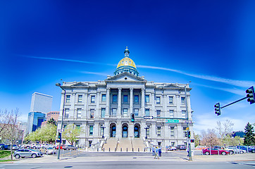 Image showing denver city skyline scenes near and around downtown