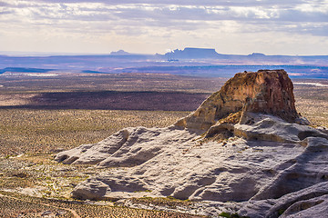 Image showing landscape scenes near lake powell and surrounding canyons