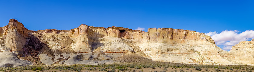 Image showing landscape scenes near lake powell and surrounding canyons