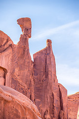 Image showing arches national park near delicate arch