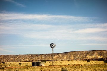 Image showing traveling through new mexico state near albuquerque