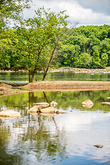 Image showing scenes around landsford canal state park in south carolina