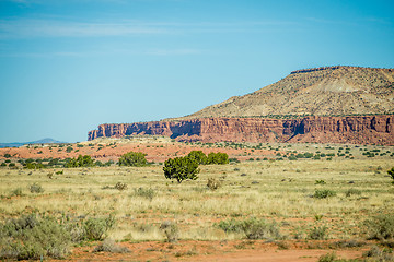 Image showing traveling through new mexico state near albuquerque