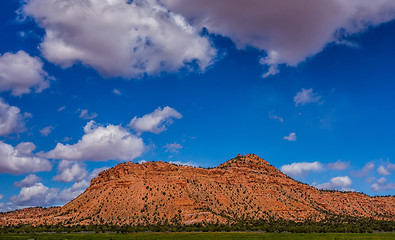 Image showing glen canyon mountains and geological formations