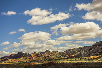 Image showing landscape scenes near lake powell and surrounding canyons