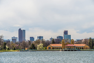 Image showing denver city skyline scenes near and around downtown