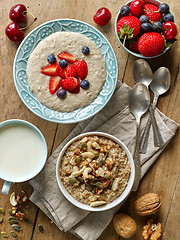 Image showing healthy breakfast porridge