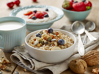 Image showing healthy breakfast porridge