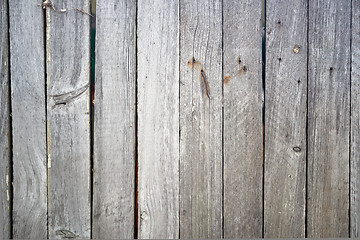 Image showing wooden fence