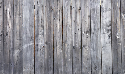 Image showing wooden wall