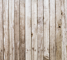 Image showing wooden wall