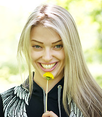 Image showing happy woman