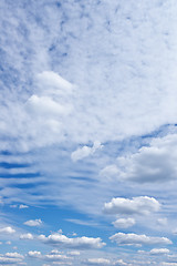 Image showing real blue sky