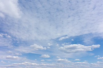 Image showing real blue sky