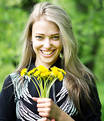 Image showing happy woman