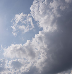 Image showing rainy cloud