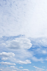 Image showing real blue sky