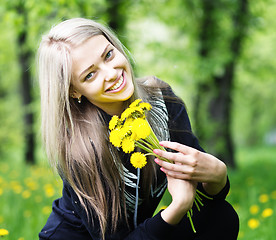 Image showing happy woman