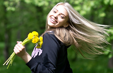 Image showing happy woman