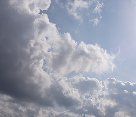 Image showing rainy clouds