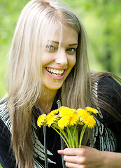 Image showing happy woman