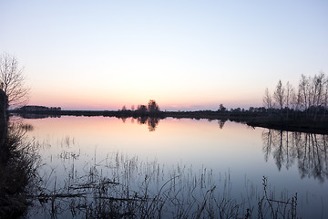 Image showing sunset