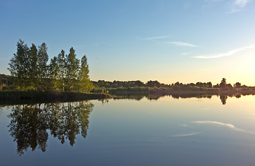 Image showing sunset