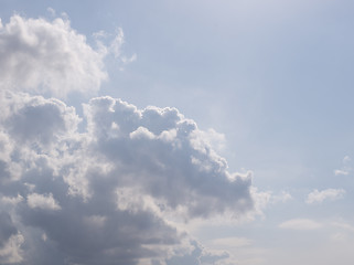 Image showing rainy clouds