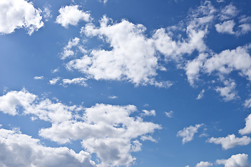 Image showing real blue sky