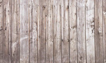 Image showing wooden wall