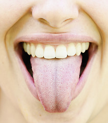 Image showing healthy tongue