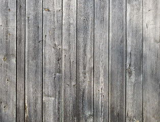 Image showing wooden wall