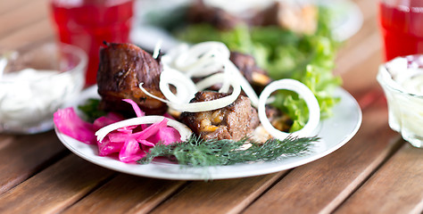 Image showing grilled meat