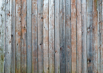 Image showing wooden wall