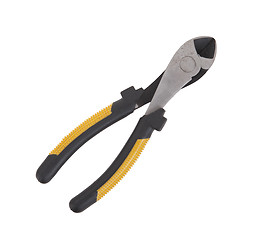 Image showing Small toothed pliers isolated