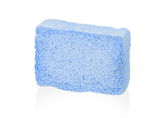 Image showing Simple sponge isolated on white