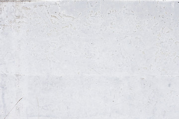 Image showing Grungy white concrete wall background