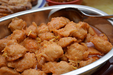 Image showing sour and sweet pork