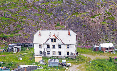 Image showing Abandoned city in the Arctic