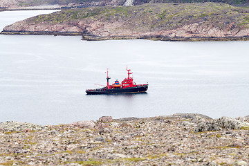 Image showing Fjords sea Lapland