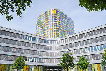 Image showing Facade of new modern ADAC headquarters and offices building