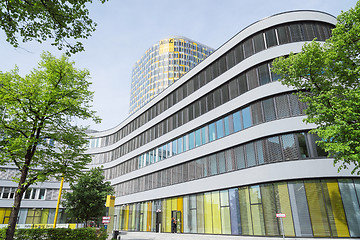 Image showing New ADAC Headquarters 18-storey office tower rises above 5-store