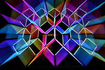 Image showing Ordered Chaos - Vivid Sydney 2015