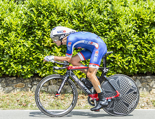 Image showing The Cyclist Jeremy Roy - Tour de France 2014