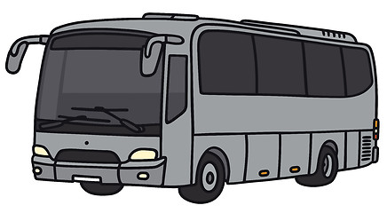 Image showing Silver bus