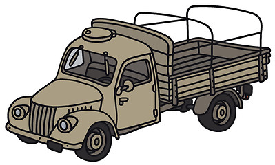 Image showing Old military truck