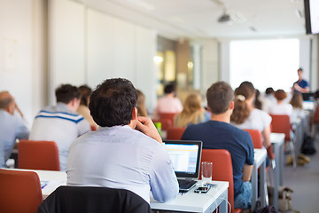 Image showing Lecture at university.