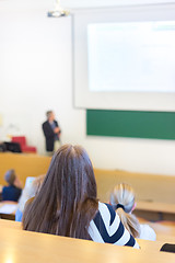 Image showing Lecture at university.