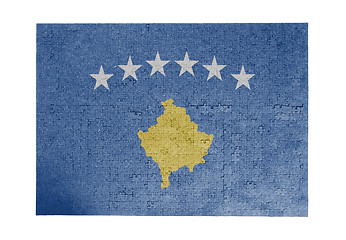 Image showing Large jigsaw puzzle of 1000 pieces - Kosovo
